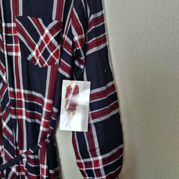 BLL NYC Shirt Dress NWT - Picture 2 of 6